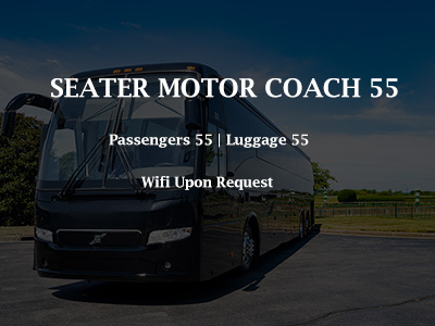 Seater Motor Coach 55 | Cape Cod Black Car